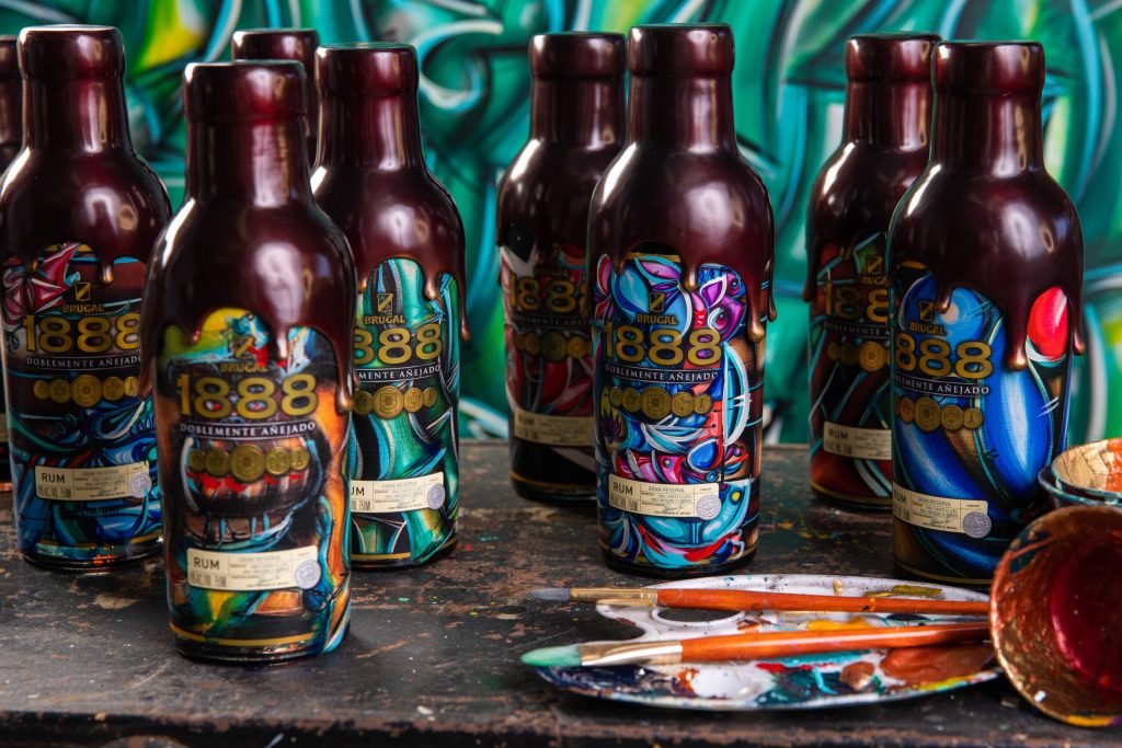 Brugal Global Artist bottles