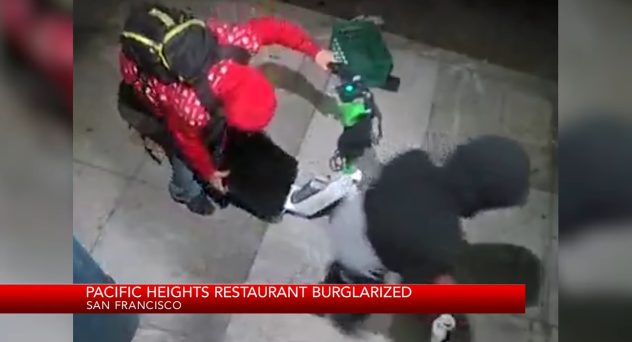 Assailants Use E-Scooters and Rental Bikes to Steal Liquor from Restaurant