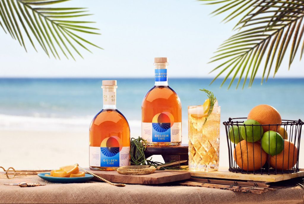 ‘World’s First Rum Distilled At Sea’ Tidal Rum and Cruise Line Partner to Create Golden Tide Rum