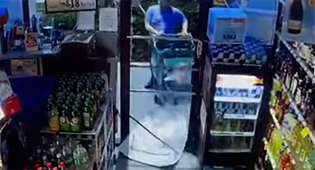 See Florida Man Commit Buggy Bulgary, Uses Children’s Cart to Break into Liquor Store