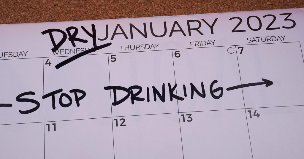 Damp January Trending As Everyone Contemplates Starting the New Year Sober