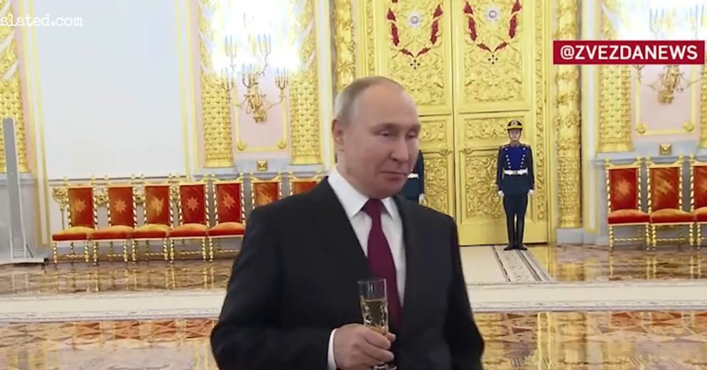 New Video Shows Supposed ‘Drunk Putin’ Defending Russia’s Continued Attacks on Ukrainian Infrastructure