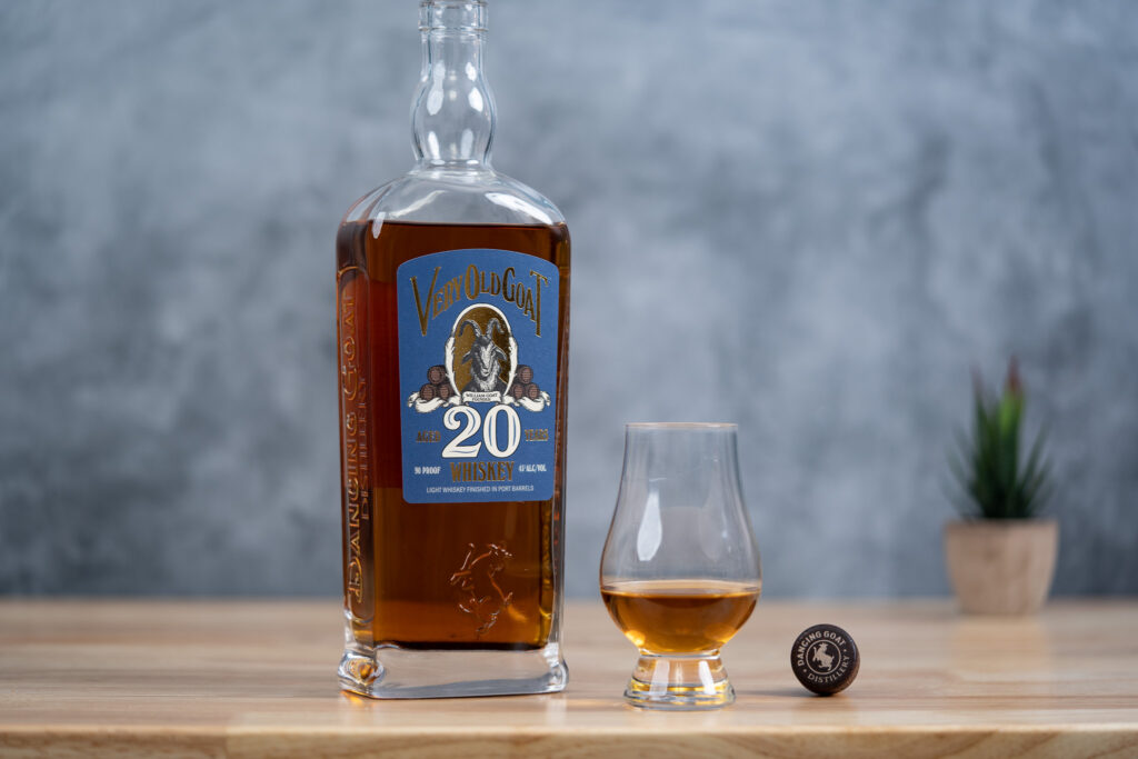 Dancing Goat Very Old Goat 20 Year Old Light Whiskey Finished in Port Barrels spirit image