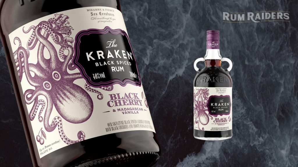 Kraken Black Cherry and Madagascar Vanilla Spiced Rum