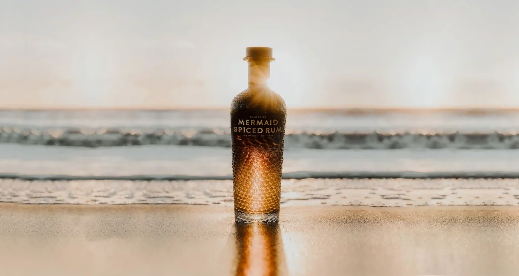 Mermaid spiced Rum from Isle of Wight Distillery