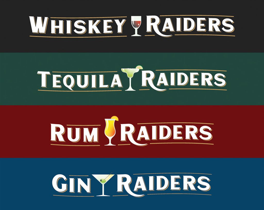 Raiders Sites looking for a Head of Partnerships. Logos of each site