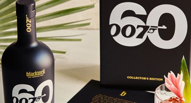 Blackwell James Bond inspired collector's edition rum set