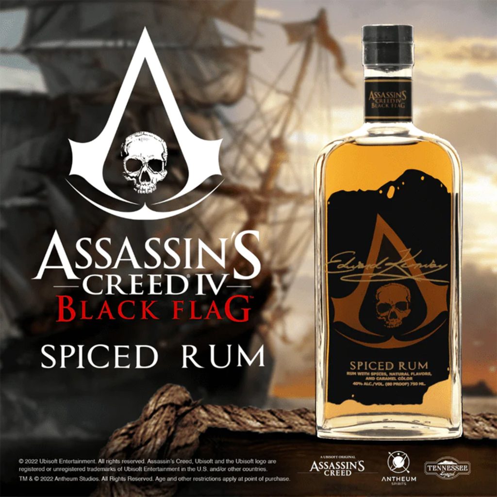Take to the High Seas With New Video Game Inspired Spiced Rum For ‘Assassins Creed Black Flag’