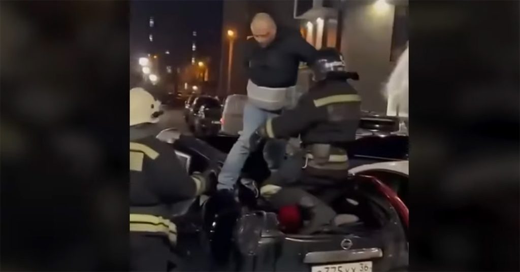 Video Shows Drunk Man Falling From the 19th Floor, Stands Unfazed and Sings All the Way to the Hospital