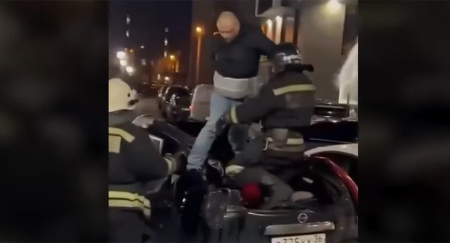 Video Shows Drunk Man Falling From the 19th Floor, Stands Unfazed and Sings All the Way to the Hospital