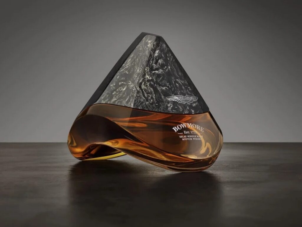 Bowmore Whisky's Mokume Decanter