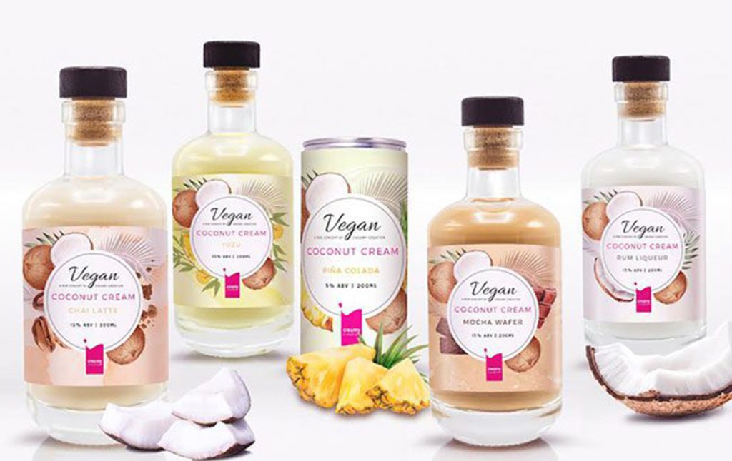 Vegan Cream Liquors Debut for Easy ‘at Home” Pina Coladas and Mixed Drinks