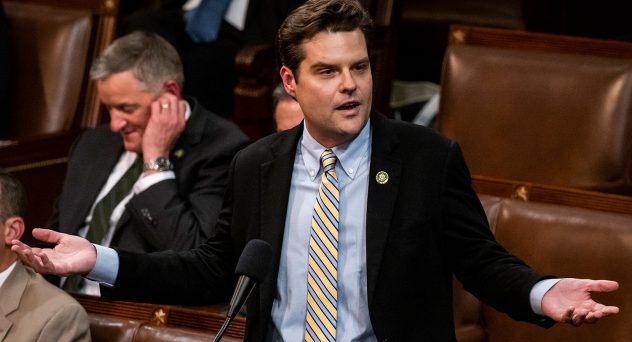 Florida Woman Arrested After Allegedly Throwing Wine on Republican Congressman Matt Gaetz