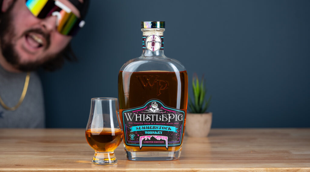WhistlePig SummerStock Whiskey Pit Viper Limited Edition spirit image