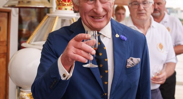 ‘I’ve Always Loved the Smell of Rum’: King Charles Shares a Tot of Pusser’s Rum With Sailors on Board Royal Mega Yacht
