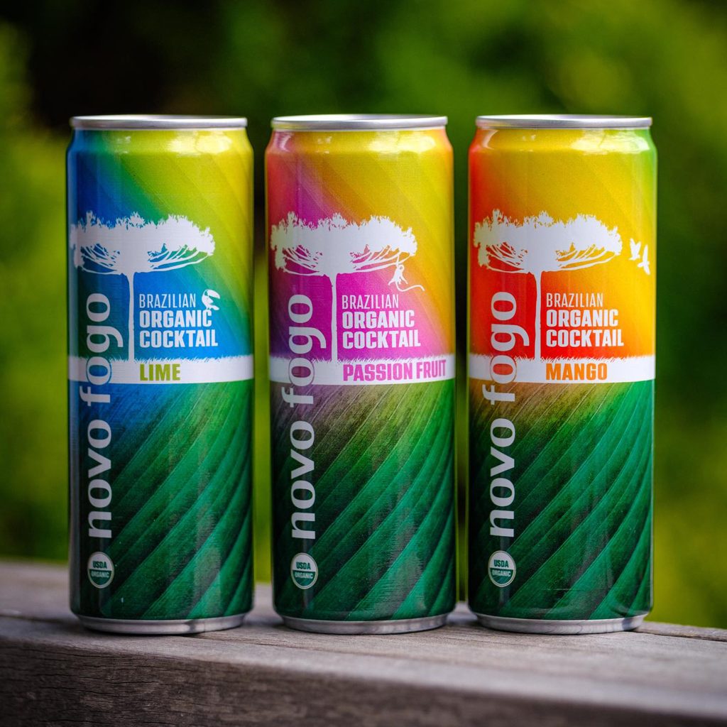 Novo Fogo Puts Spotlight on Brazil’s National Drink with Newly Certified Organic RTD Cocktails