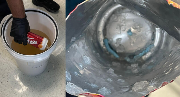 Woman Arrested at Border for Allegedly Smuggling 32 Kilograms of Meth in Cans of Beer