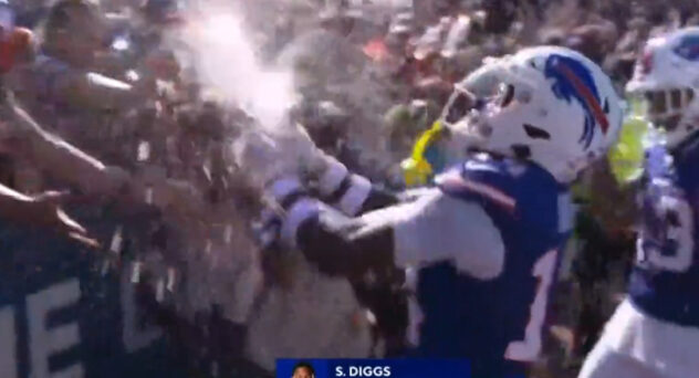 NFL Wide Reciever Stefon Diggs’s Beer Smashing Touchdown Celebration Results in Hefty $13k Fine