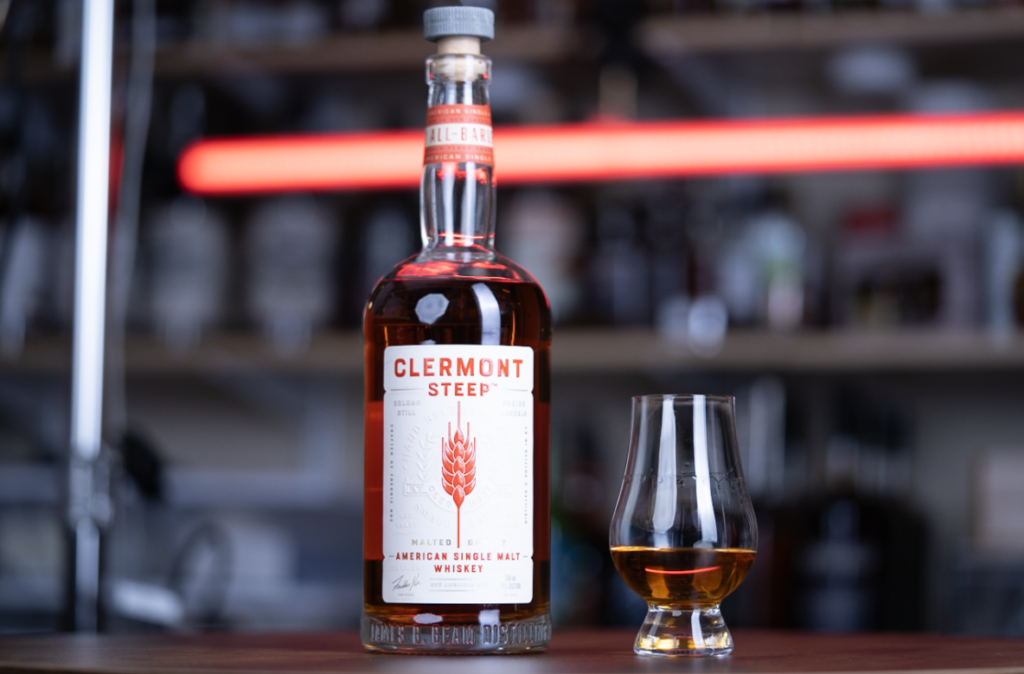 Clermont Steep American Single Malt Whiskey spirit image