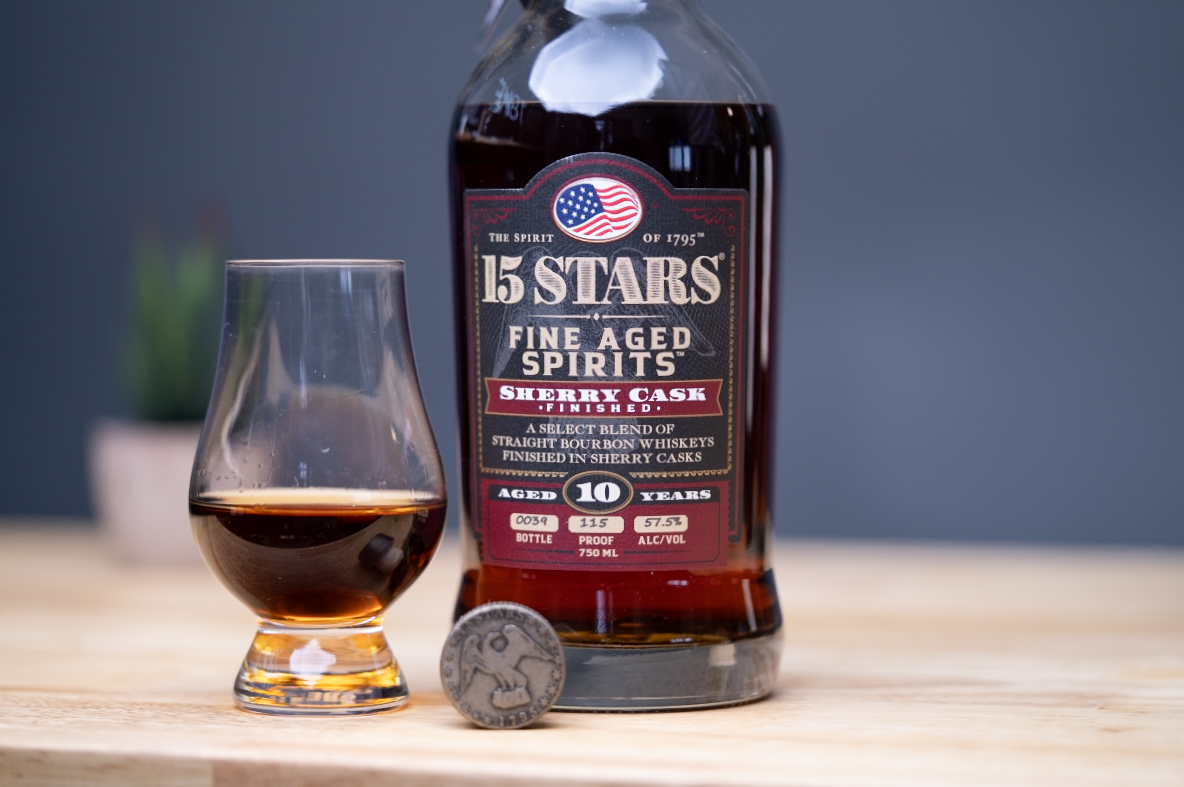 15 STARS Sherry Cask Finish Bourbon Review | The Daily Pour