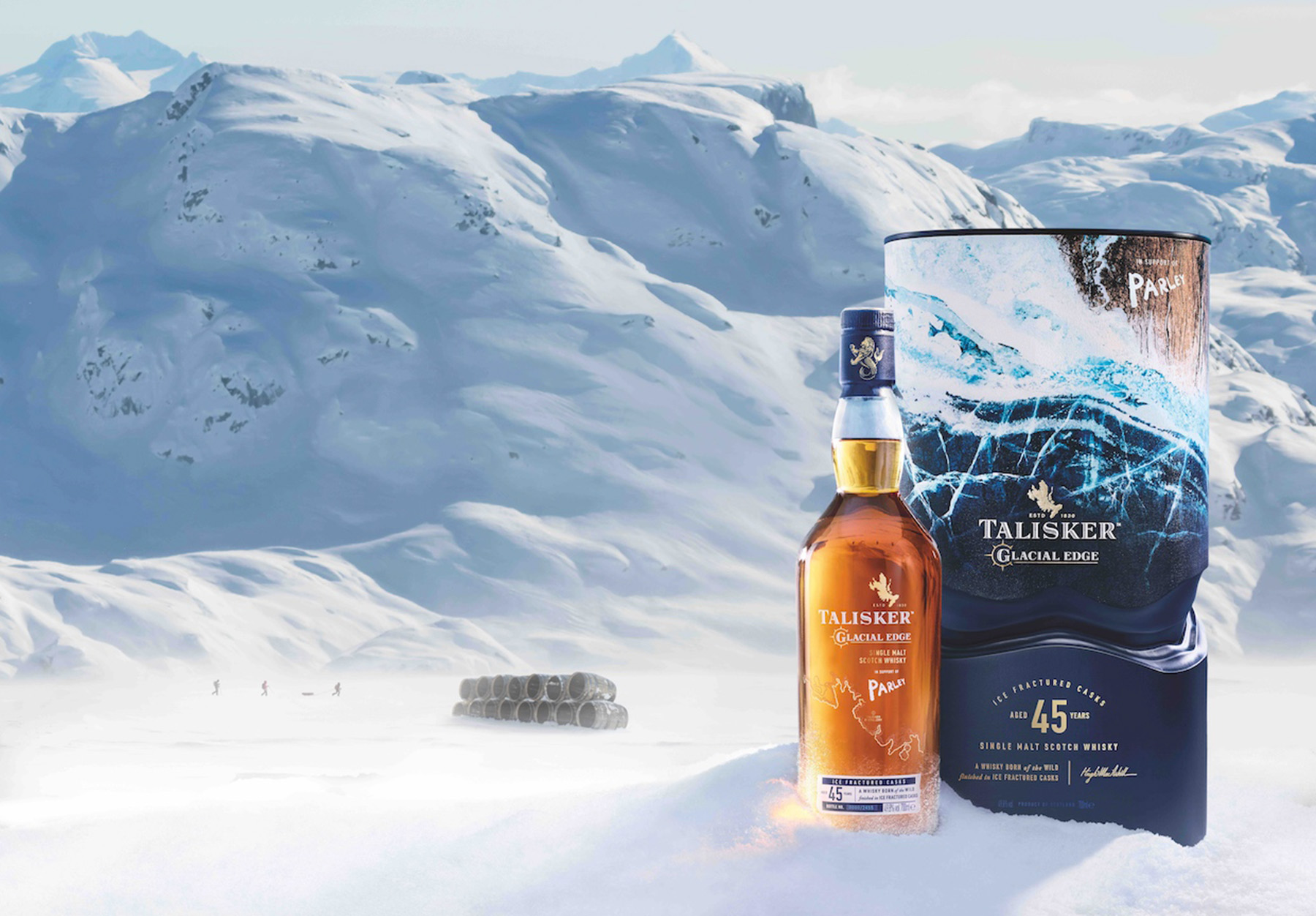 タリスカー　45年TALISKER Glacial Edge 45年 Talisker Debuts 45-Year Whisky Finished in Ice-Fractured Oak