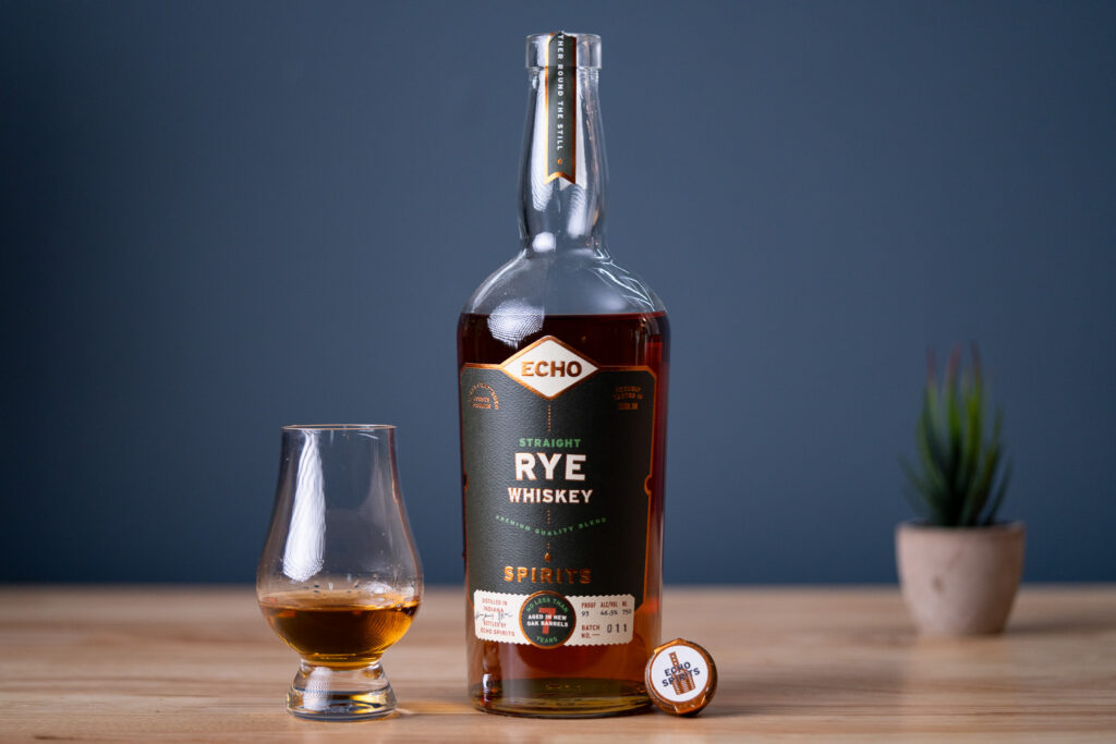 Echo Spirits Distilling Co. Straight Rye Whiskey spirit image