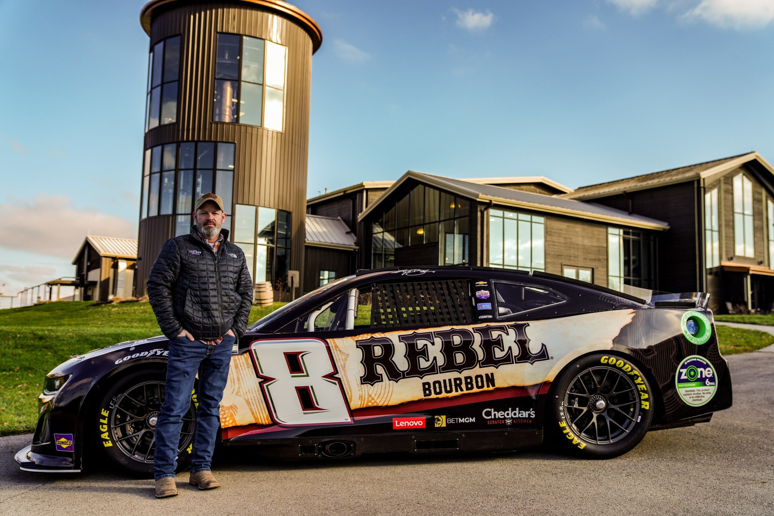 Rebel Bourbon Sponsors Kyle Busch, Richard Childress Racing