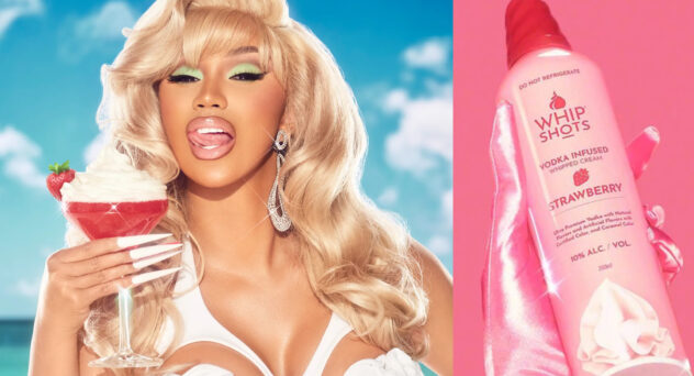 Cardi B Announces New Strawberry Flavor Whipshots