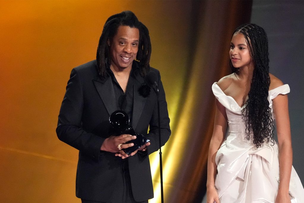 Jay-Z Uses Grammy as Cognac Glass After Calling out Awards for Beyoncé Album of the Year Snub