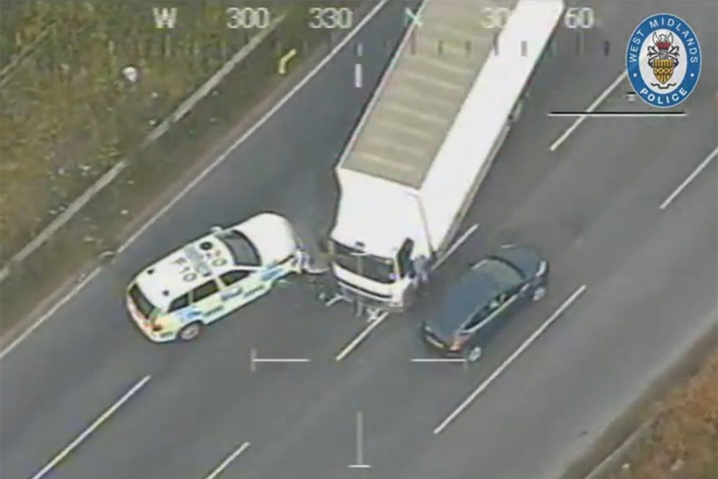 Footage Captures High-Speed Police Chase of Attempted Distillery Heist Worth Over $100,000 in Alcohol