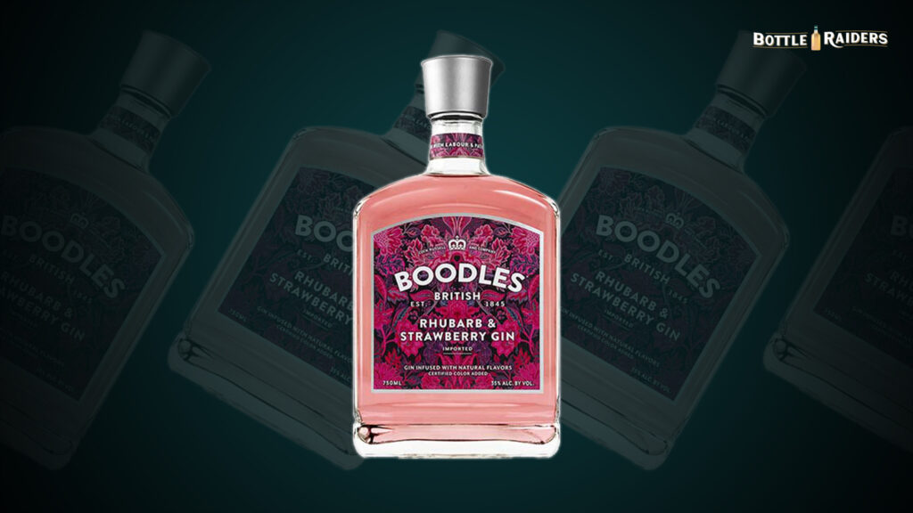 Boodles Rhubarb & Strawberry Gin spirit image