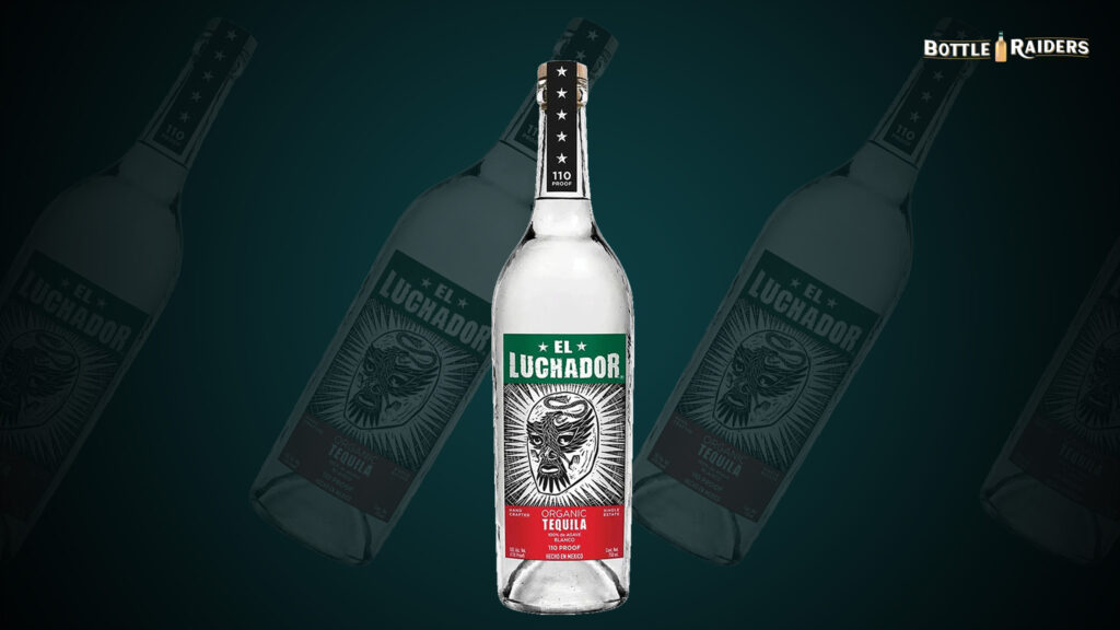 El Luchador Tequila Blanco 110 Proof spirit image