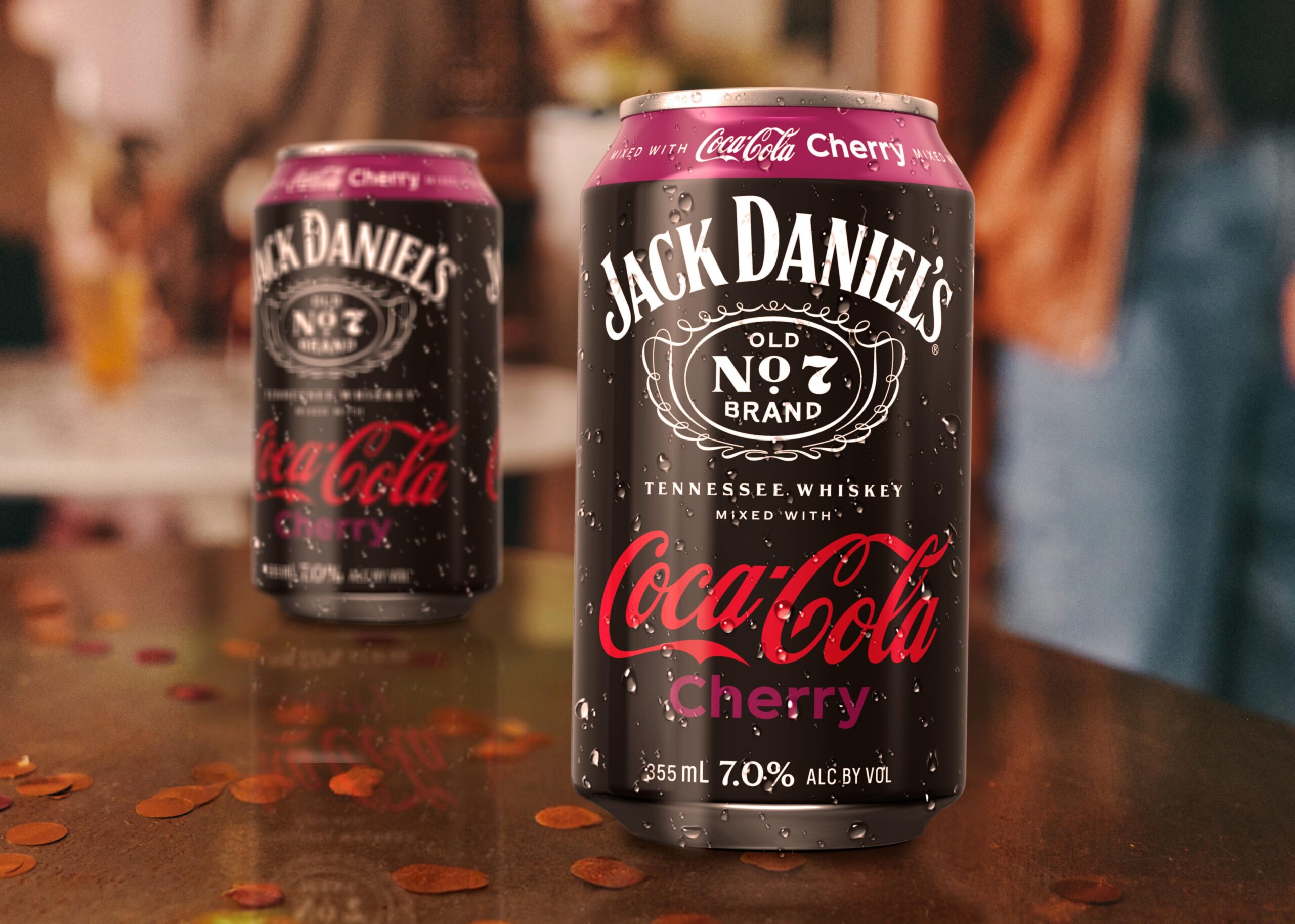 Jack Daniel's Drops Coca-Cola Cherry Canned Cocktails