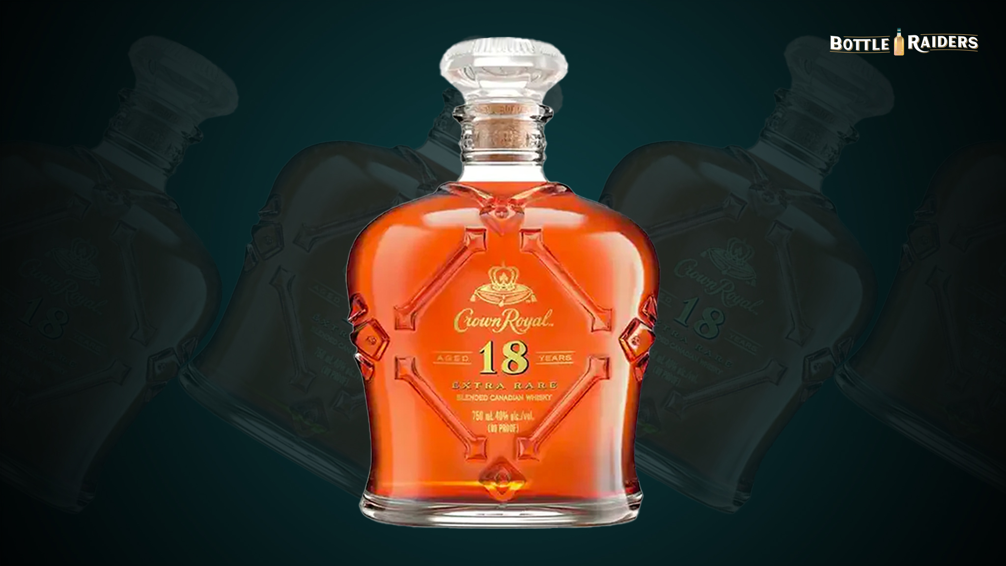 ウイスキー Crown  18 Year Old Extra Rare 750mL Crown Royal Extra Rare 18 Year Old Canadian Whisky - Vyno | Luxury