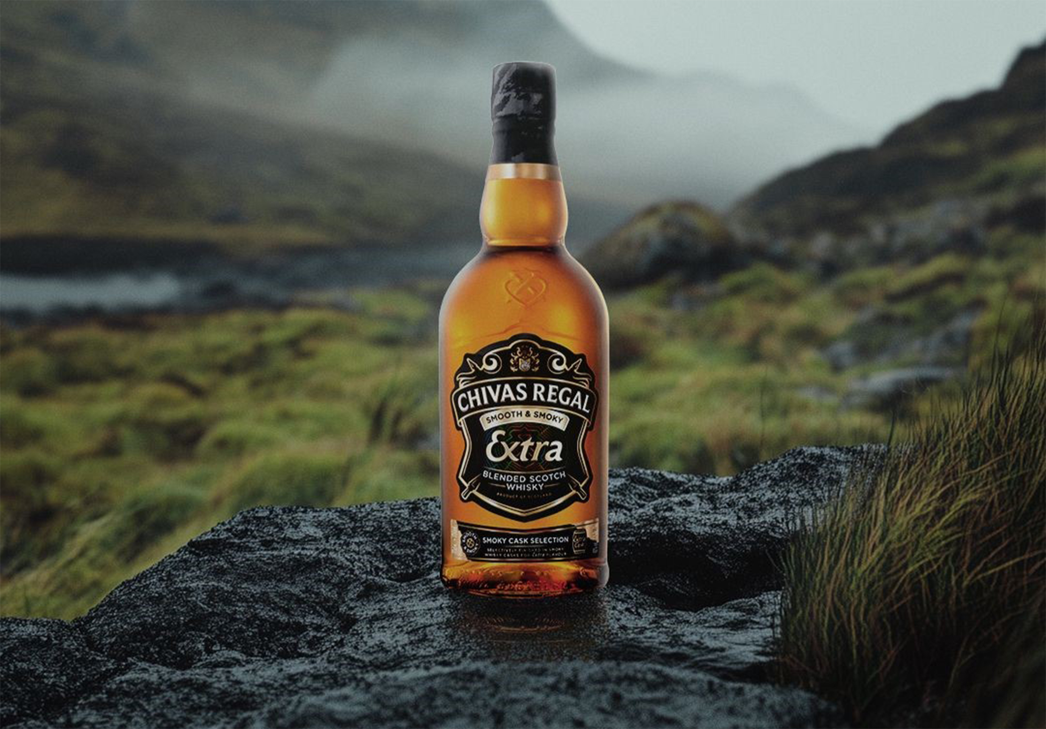 Chivas Regal Puts 'Smooth and Smoky' Twist on Latest Scotch