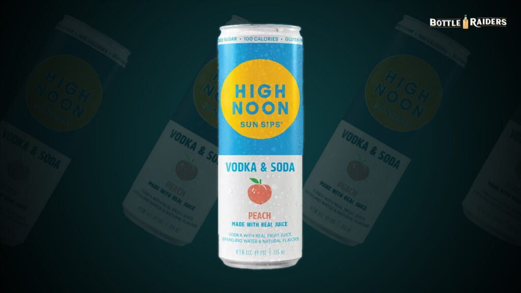 High Noon Peach Vodka Seltzer spirit image