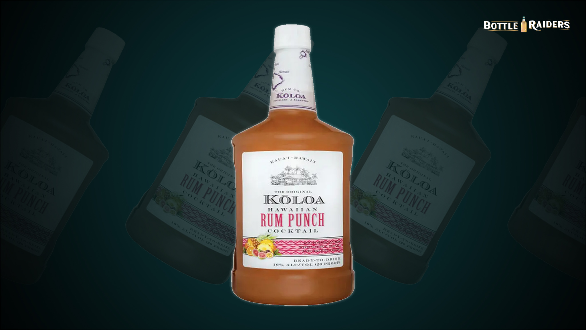 Hawaiian Rummy Rounds Koloa Hawaiian Rum Punch | The Daily Pour