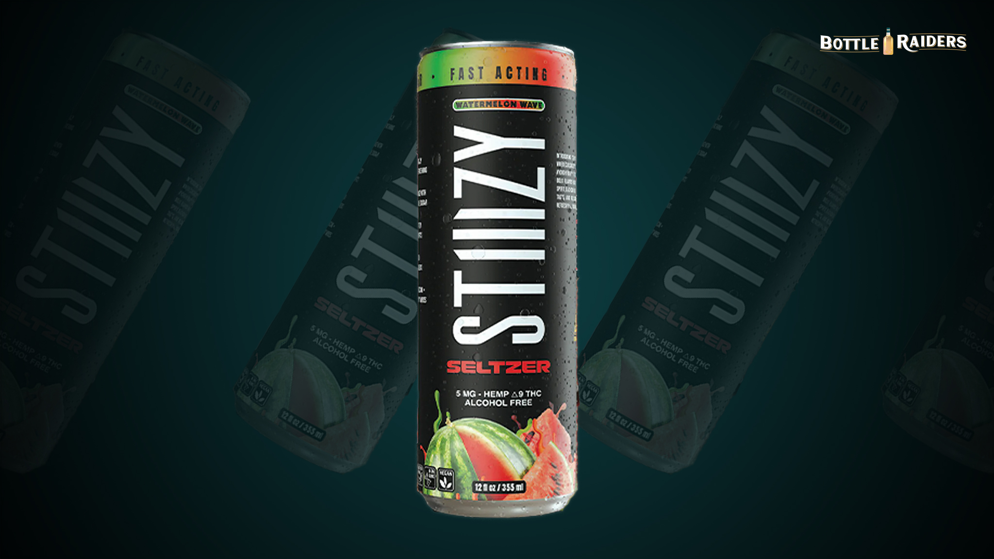 STIIIZY Watermelon Wave Seltzer | The Daily Pour