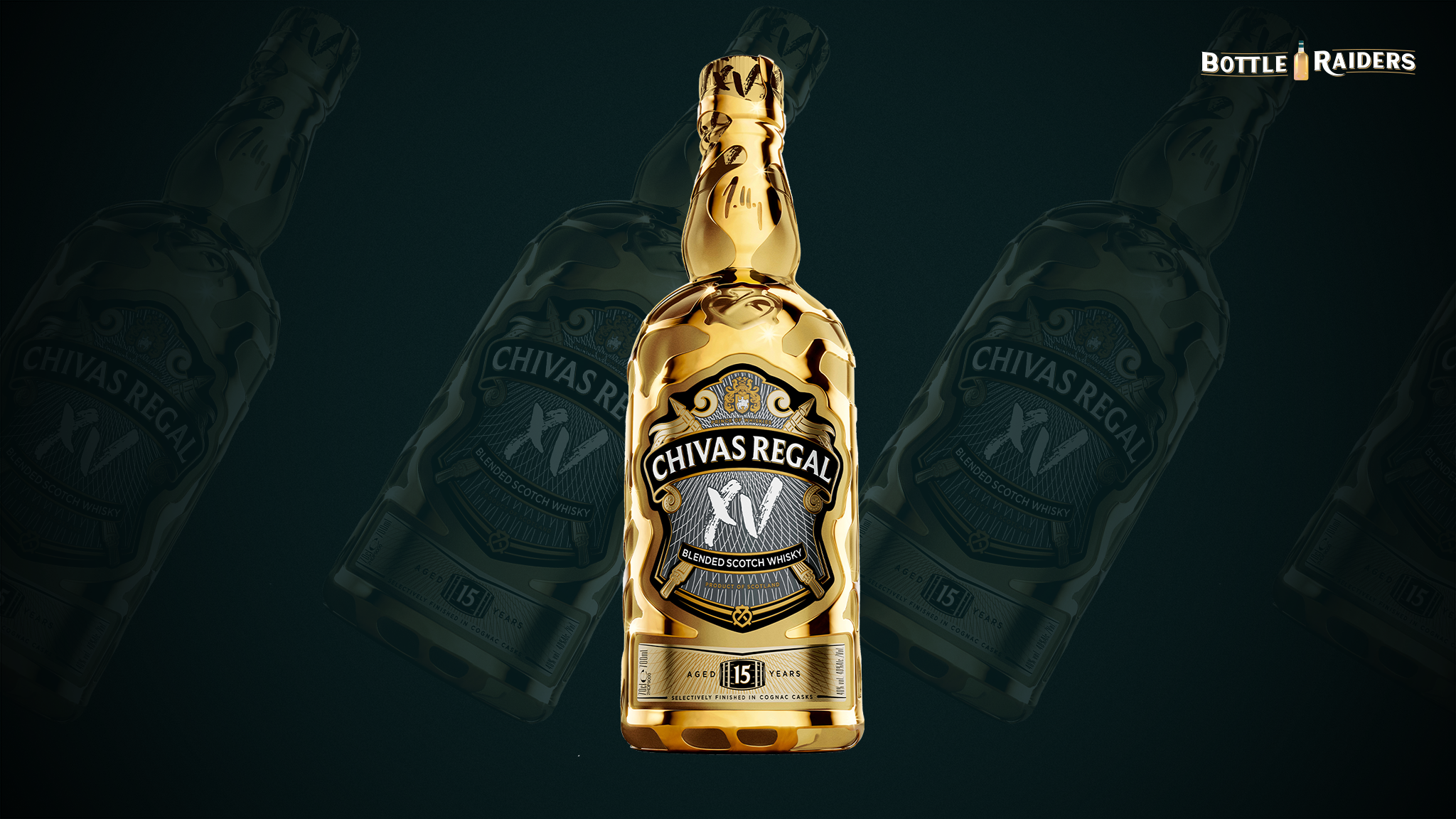 Chivas Drops Gold Whisky Bottle From Celeb Grillz Designer