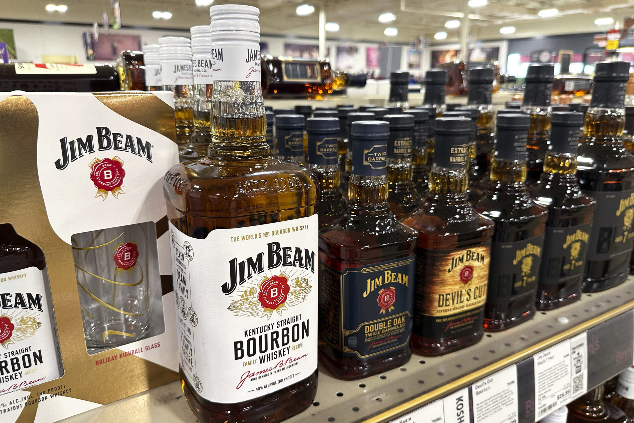 Spirits surpass wine