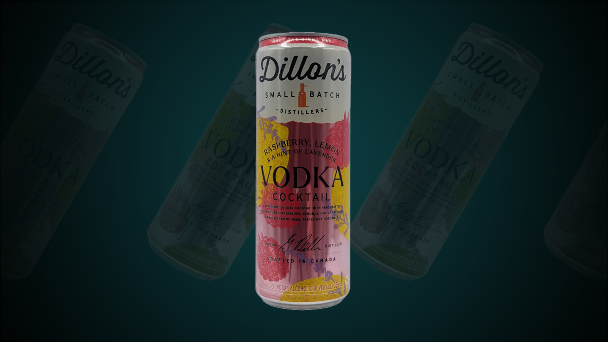 Dillon’s Vodka Cocktail Raspberry, Lemon & a Hint of Lavender Review ...