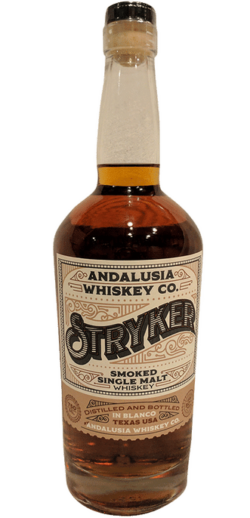 Andalusia Whiskey Co. Stryker Smoked Single Malt Whiskey spirit image