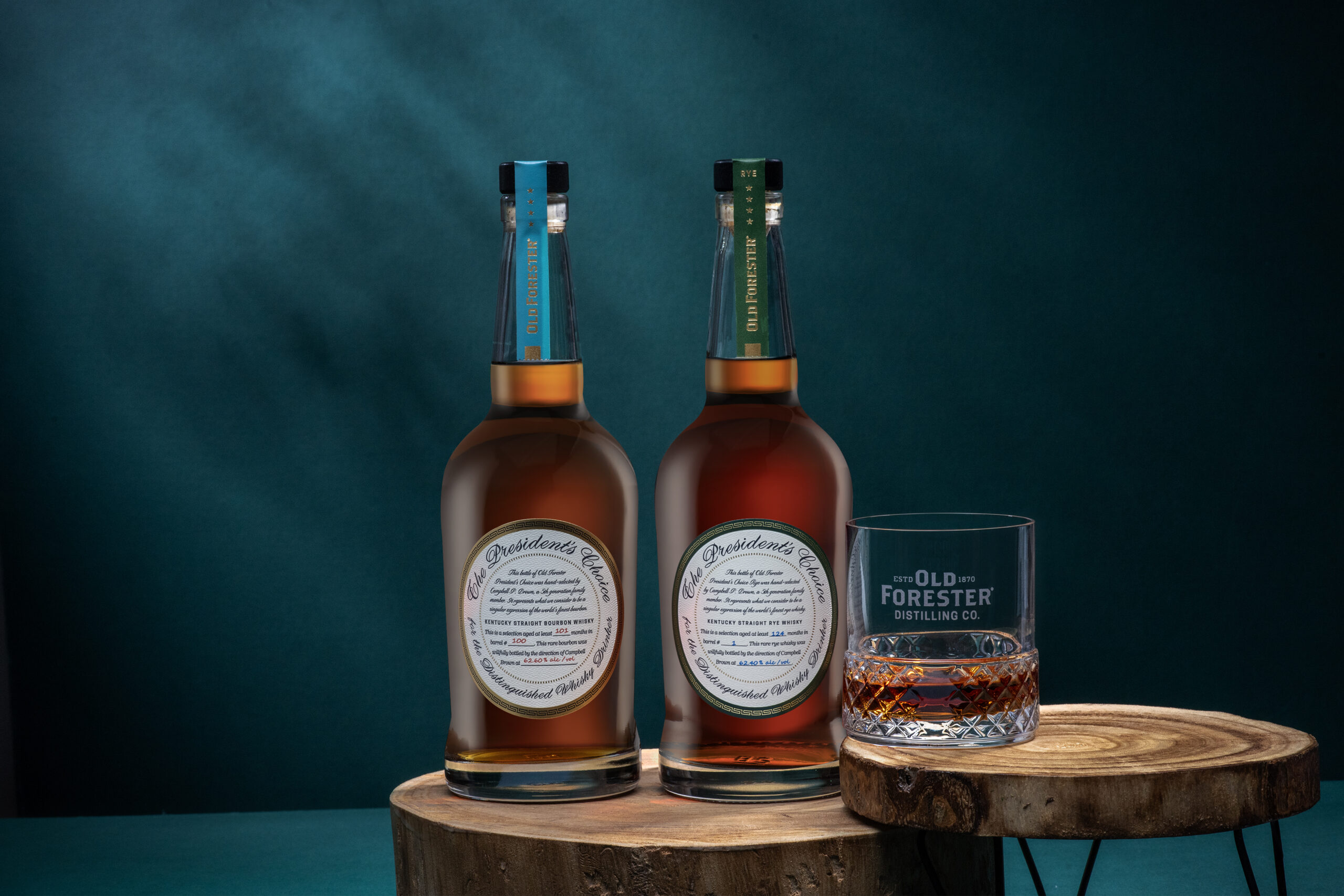 Old Forester President's Choice Goes National, Adds a Rye