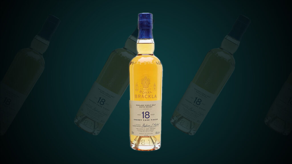 Royal Brackla Palo Cortado 18 Years Highland Single Malt Scotch spirit image