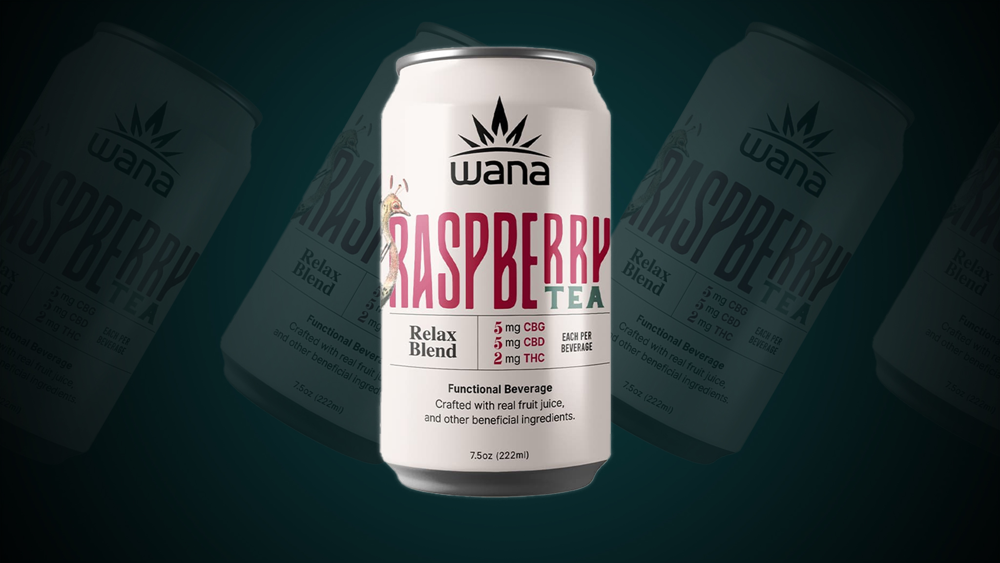 Wana Raspberry Tea Wana Raspberry Tea Functional Sparkling Beverage Review | The Daily Pour