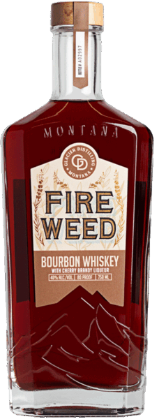 Fireweed Bourbon Whiskey With Cherry Brandy Liqueur spirit image