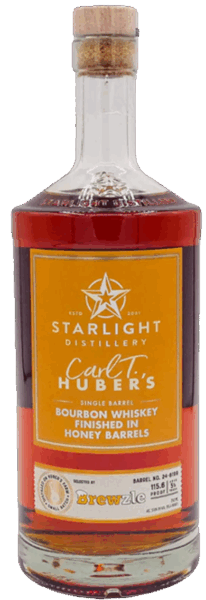 Starlight Distillery Carl T. Huber’s Bourbon Finished in Honey Barrels spirit image