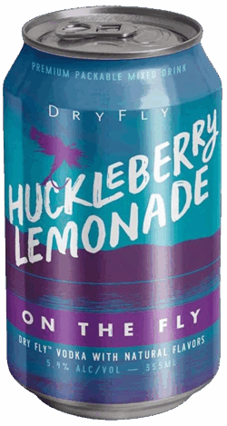 Dry Fly On The Fly Huckleberry Lemonade spirit image