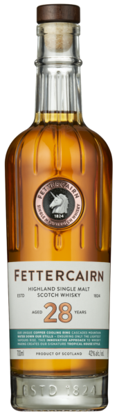 Fettercairn Highland Single Malt Scotch Whisky Aged 28 Years spirit image
