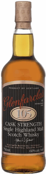 Glenfarclas 105 Cask Strength Highland Single Malt Scotch spirit image